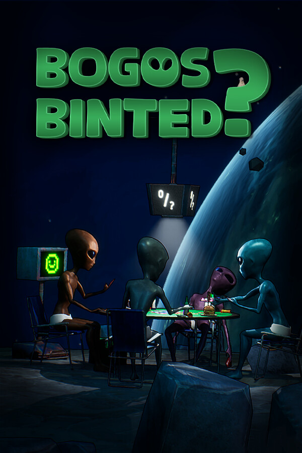 Bogos Binted Video Game Space Tabletop Card Game Alien First