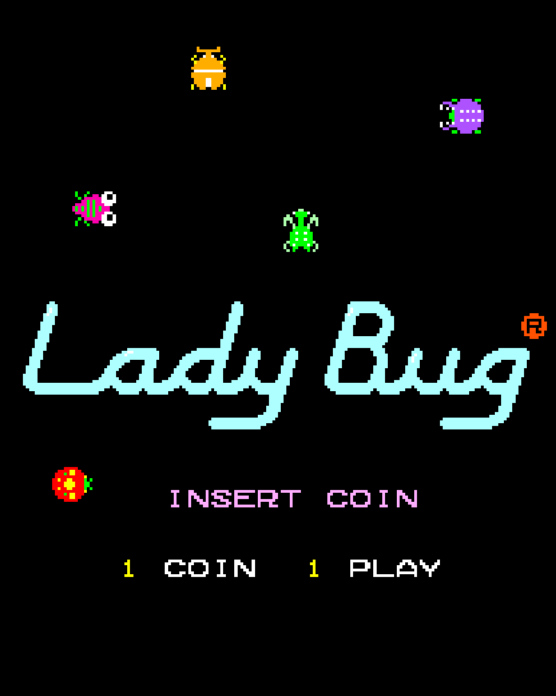 Lady Bug (video game, Arcade, 1981) reviews & ratings - Glitchwave ...