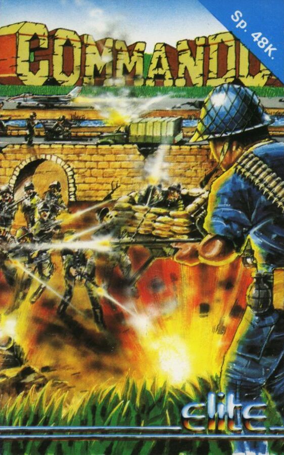 Commando [戦場の狼] (video game, ZX Spectrum, 1985) reviews & ratings ...