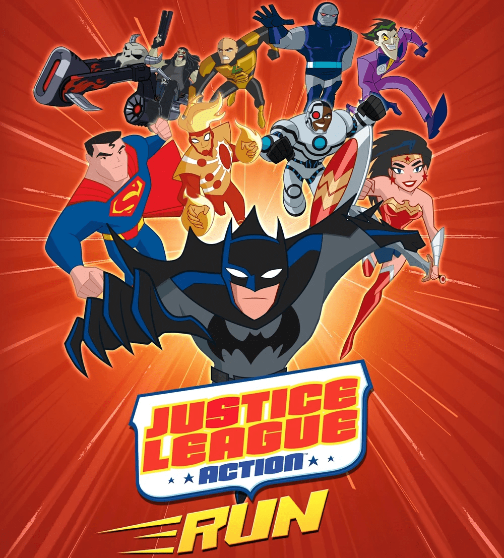 Justice League Action Run (video game superhero endless runner