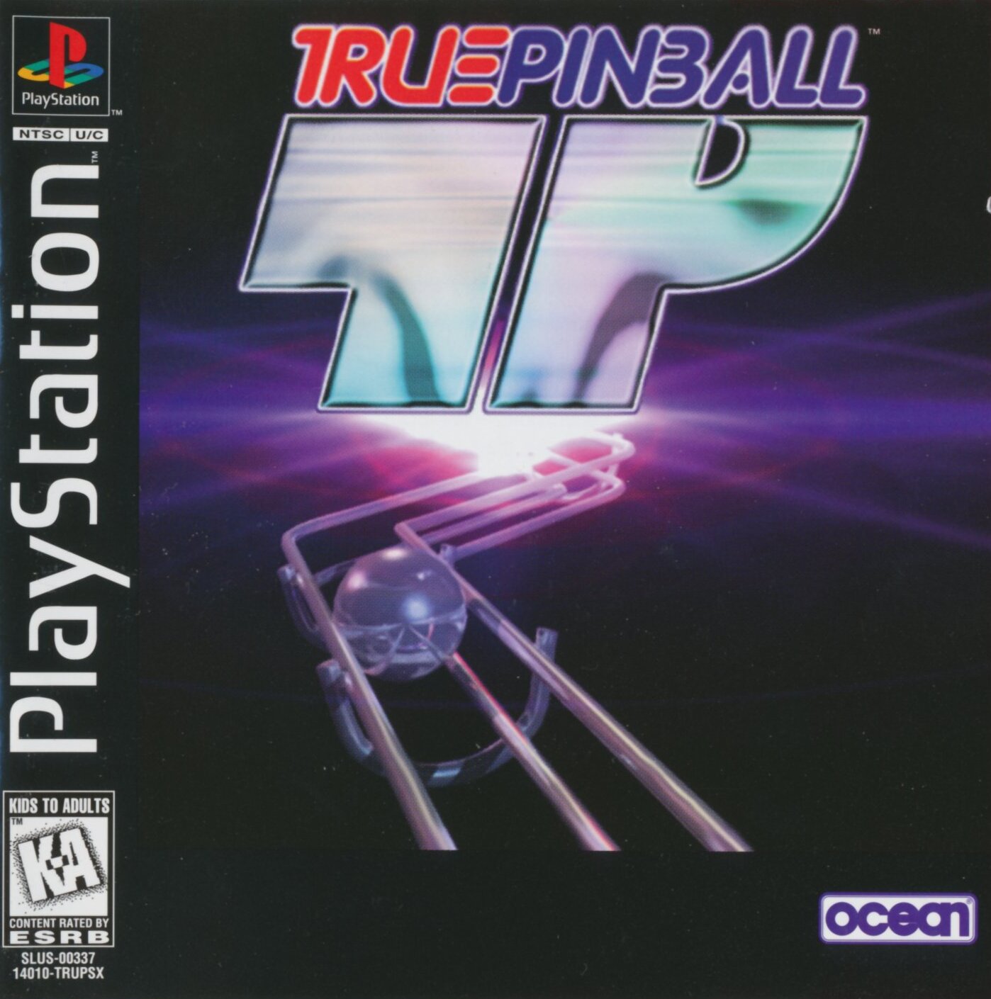 True Pinball [鉄球 トゥルー・ピンボール] (video game, PS1, 1996
