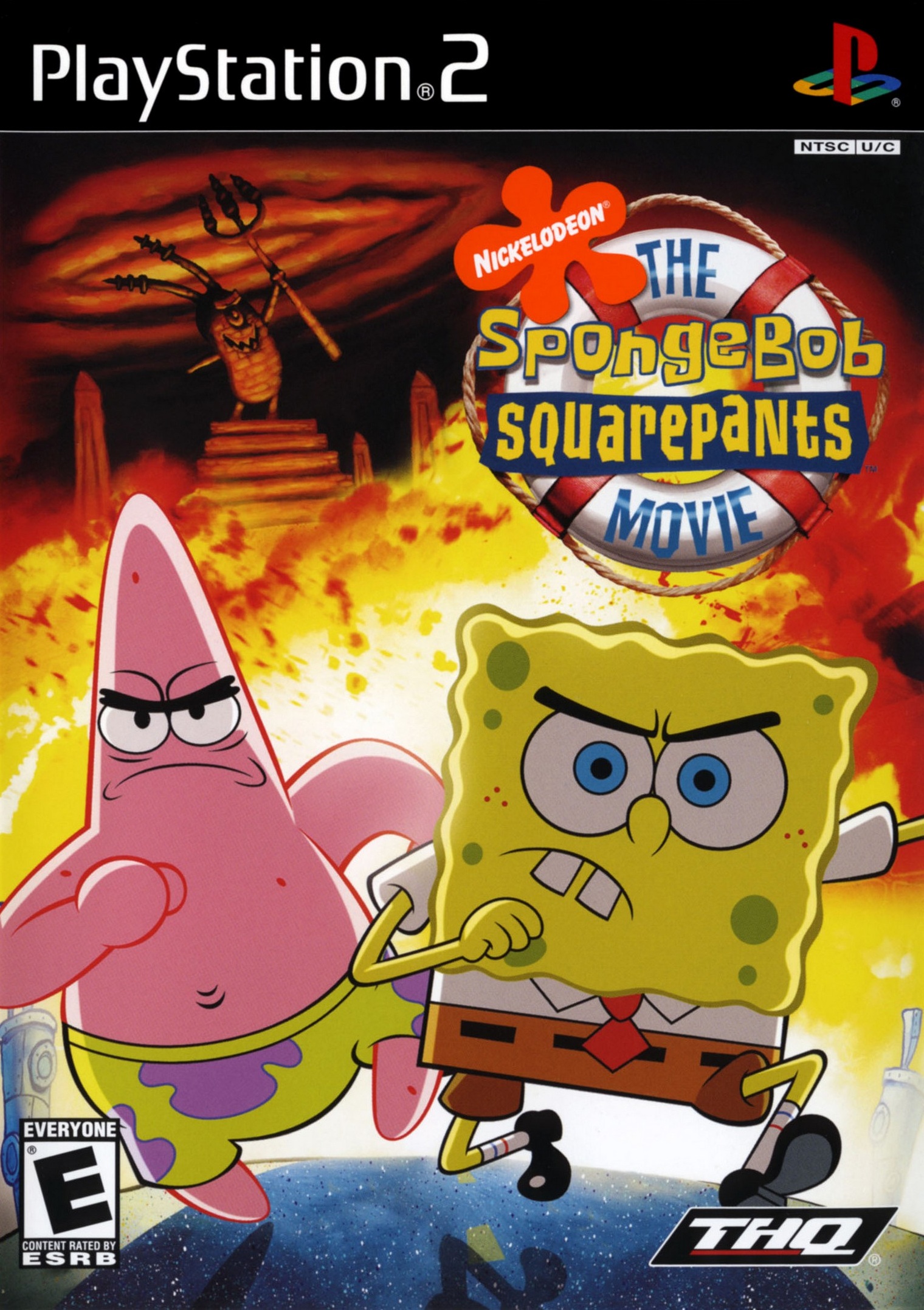The SpongeBob SquarePants Movie video game PS2 2004 reviews ratings Glitchwave video games database