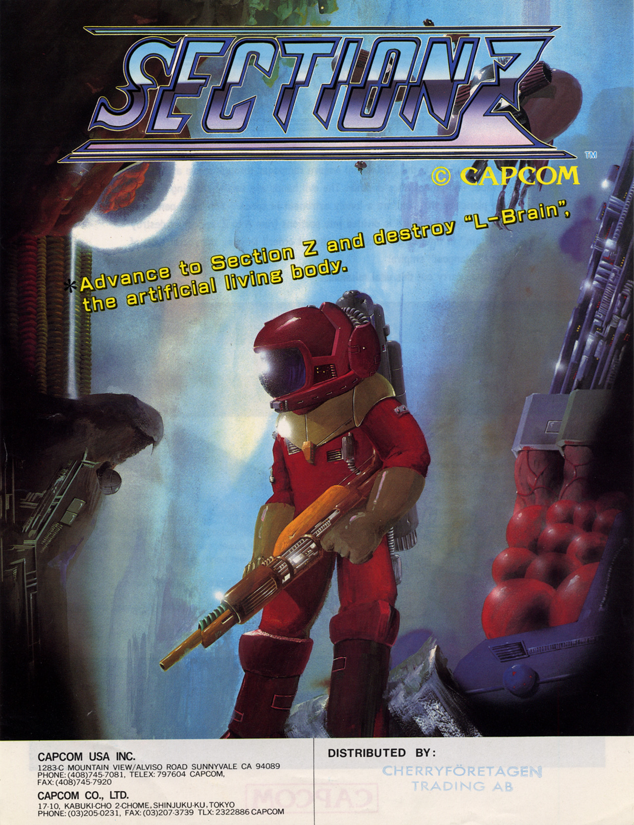 Section Z (video game, Arcade, 1985) reviews & ratings - Glitchwave ...