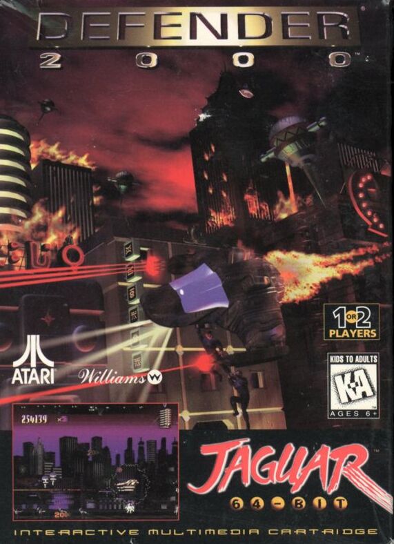 Defender 2000 (video game, digitized sprites, science fiction ...