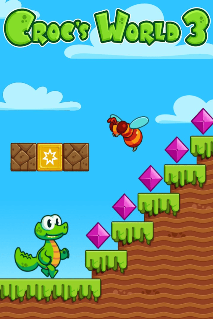 Croc's World 3 (video game, 2D platformer) reviews & ratings ...