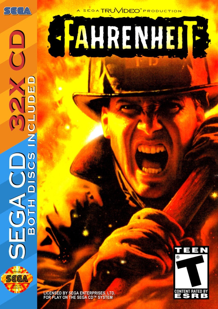 MEGA-CD FAHRENHEIT メガCD ファーレンハイト Fahrenheit (video game, 32X / Sega CD/Mega CD, 1995) reviews