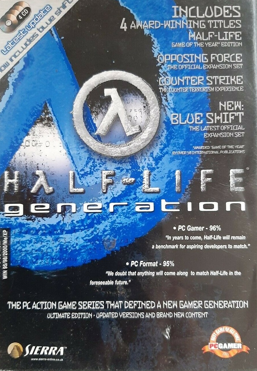 Half-Life: Platinum Collection (video game, Windows, 2002) reviews ...