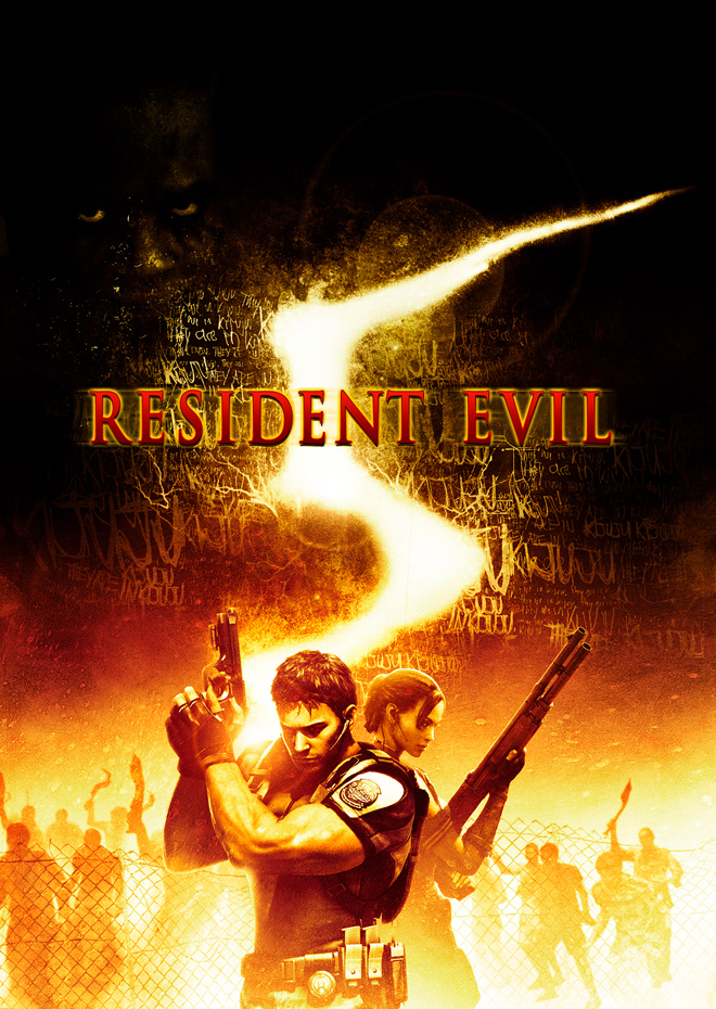 Resident Evil 5 (video game, third-person shooter, action horror