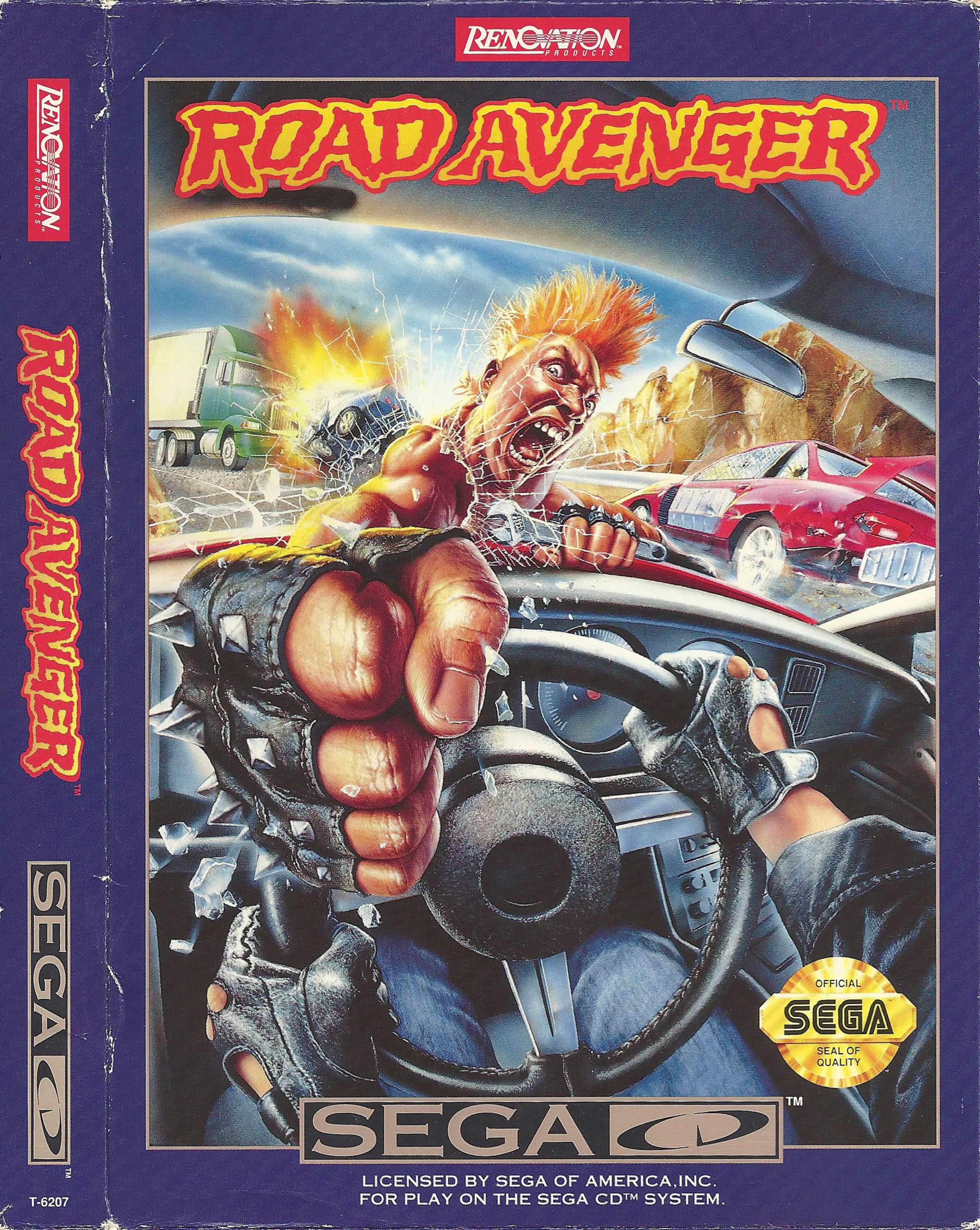 MD★ROAD AVENGER 海外版 MEGA・CD Road Avenger - Sega CD – Retro Raven Games