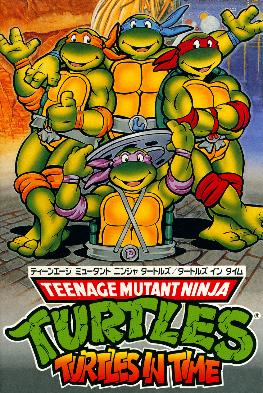 スーパーファミコン　タートルズインタイム　turtles in time Teenage Mutant Ninja Turtles: Turtles in Time (video game, belt
