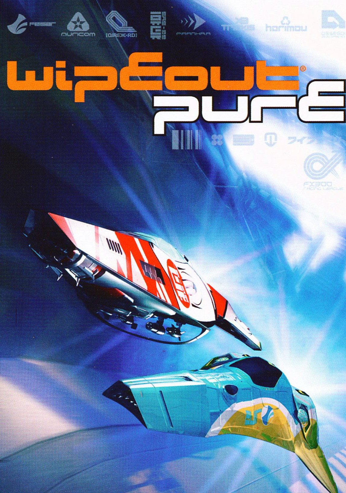Wipeout Pure (video game, futuristic racing, third-person, real-time ...