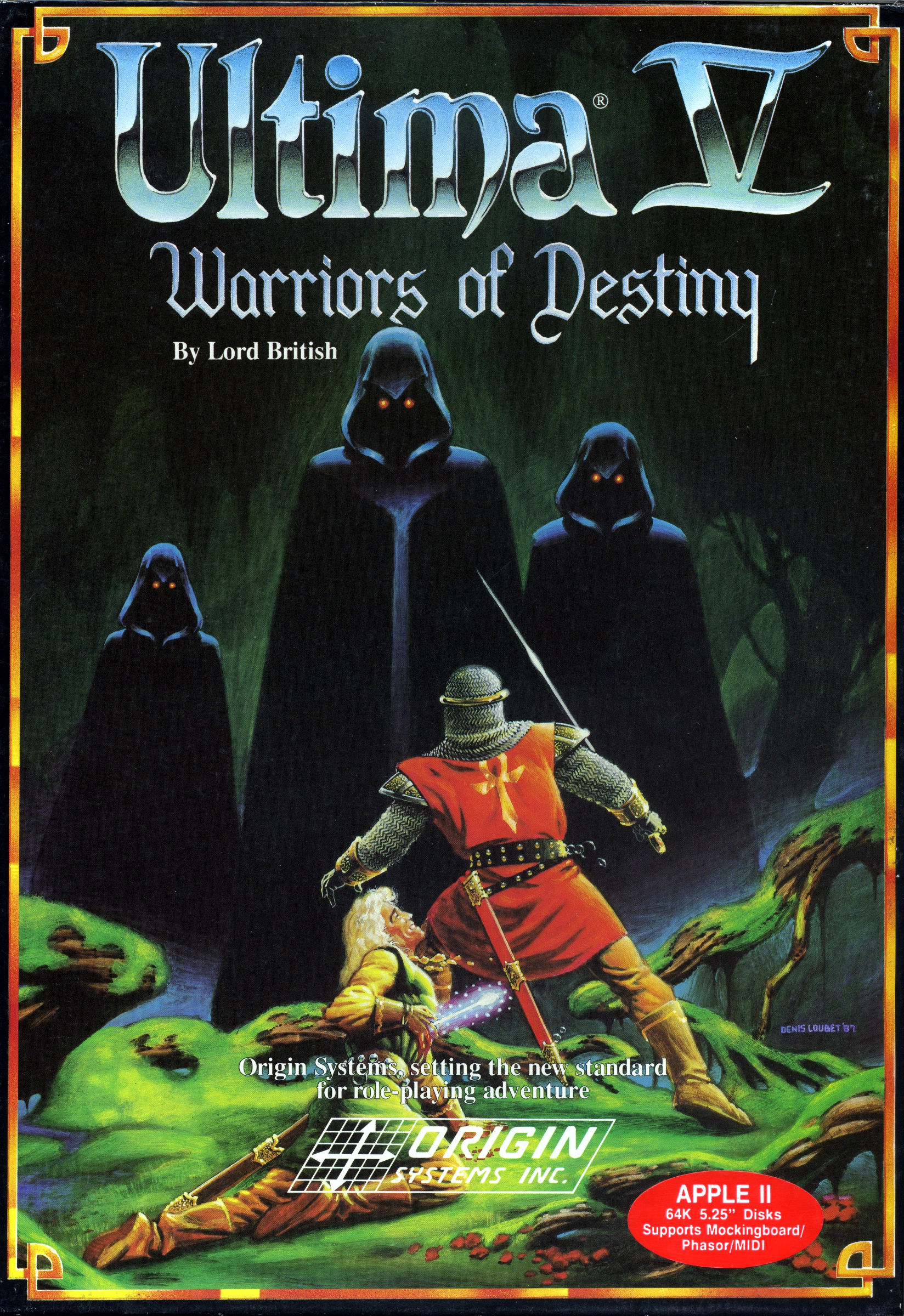 Ultima V: Warriors of Destiny (video game, western RPG, high fantasy ...