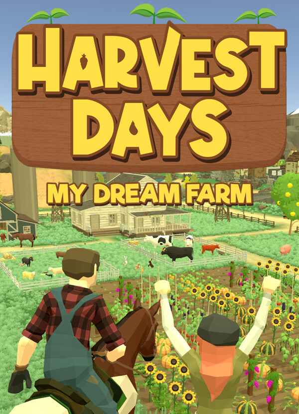 Harvest Days: My Dream Farm (video game, farming simulator, low poly ...