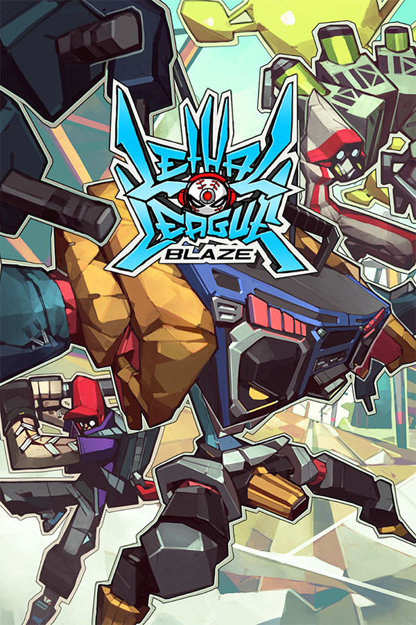 Lethal League Blaze Video Game Side View 2d Fighting Cel Shading 