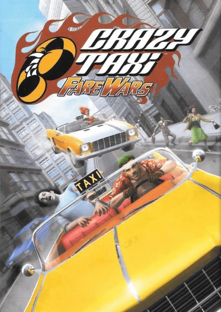 Crazy Taxi: Fare Wars (video game, racing, arcade racing, arcade