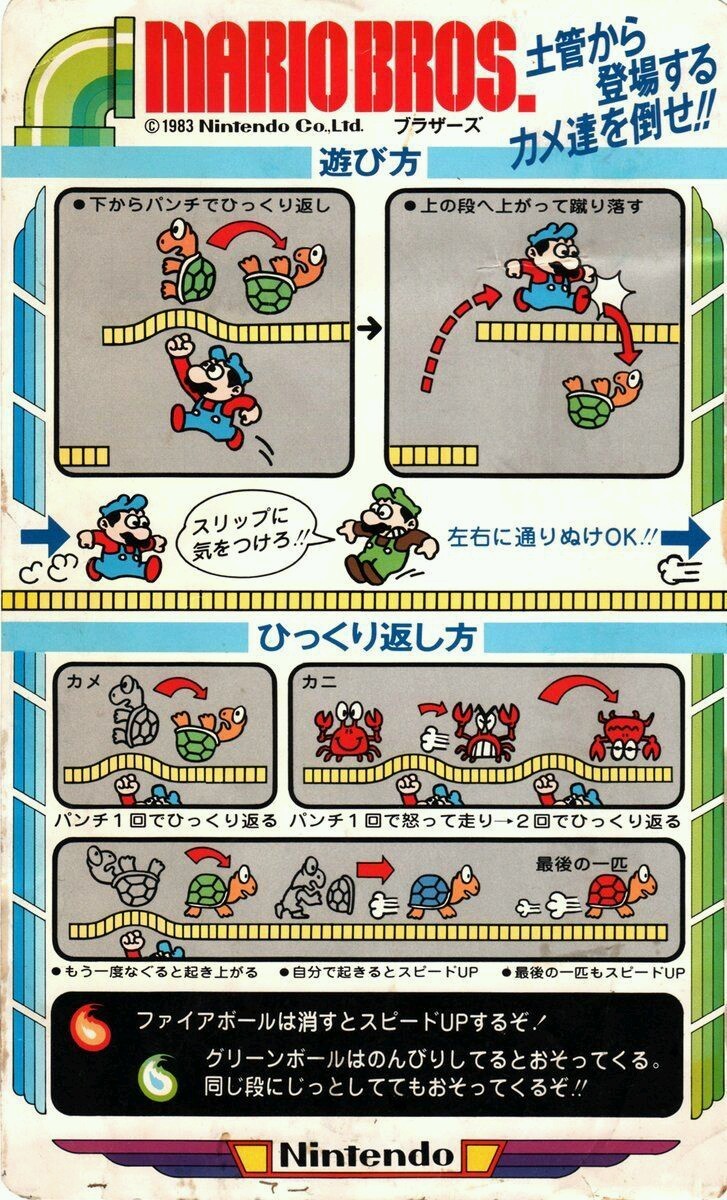 Mario Bros. (video game, Arcade, 1983) reviews & ratings