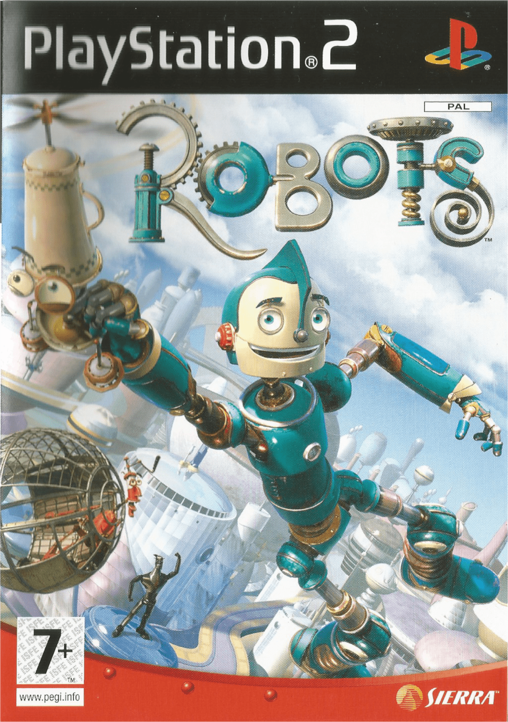 Robots (video game, PS2, 2005) reviews & ratings - Glitchwave video ...