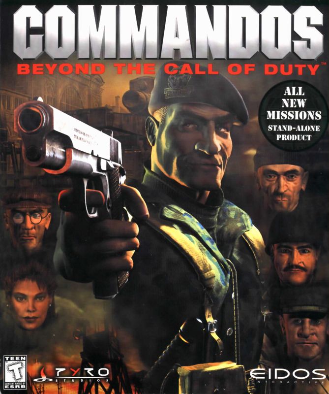 Commandos: Beyond the Call of Duty (video game, World War II, stealth ...