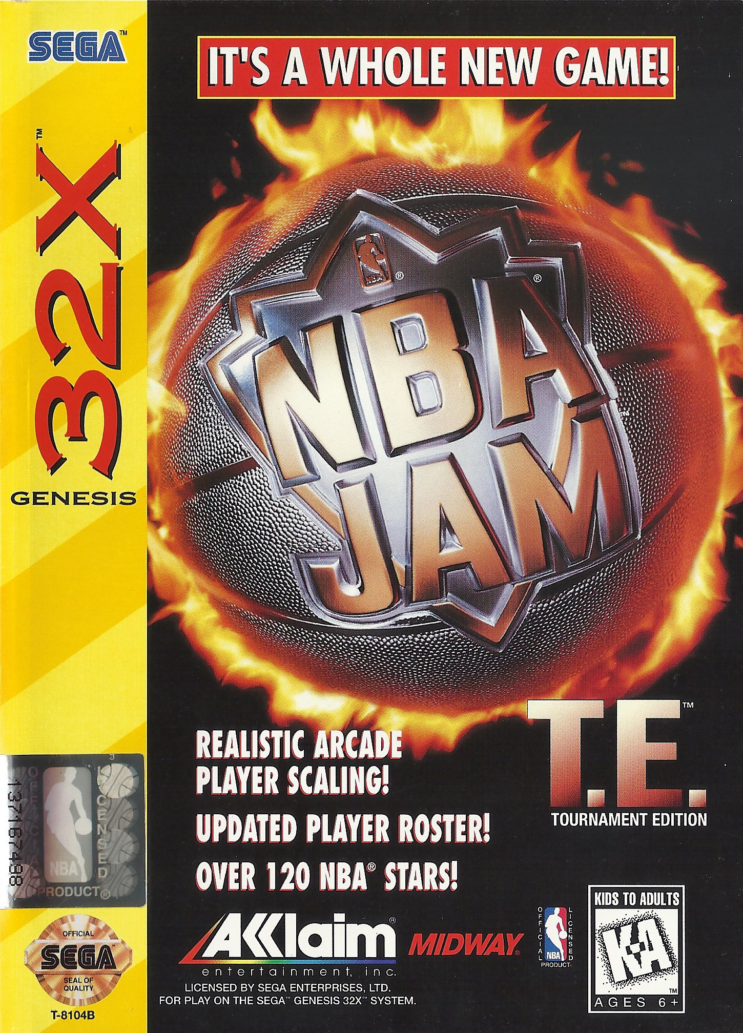 NBA Jam: Tournament Edition (video game, 32X, 1995) reviews