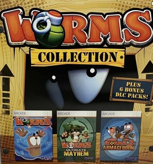 Worms Collection (video game, bug, artillery, turn-based tactics ...