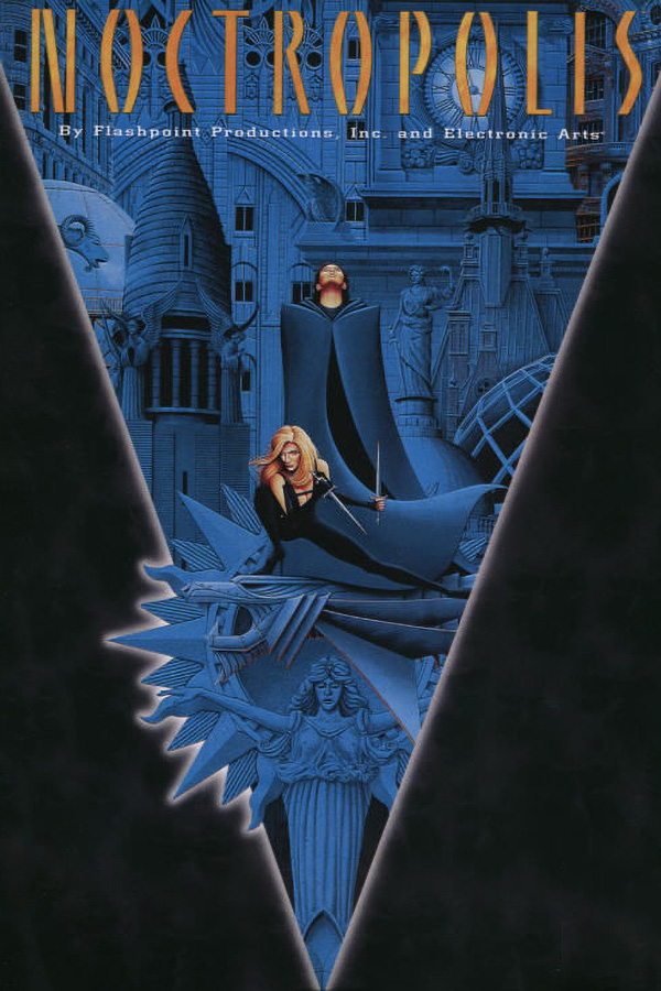 Noctropolis (video game, point-and-click adventure, superhero, gothic ...