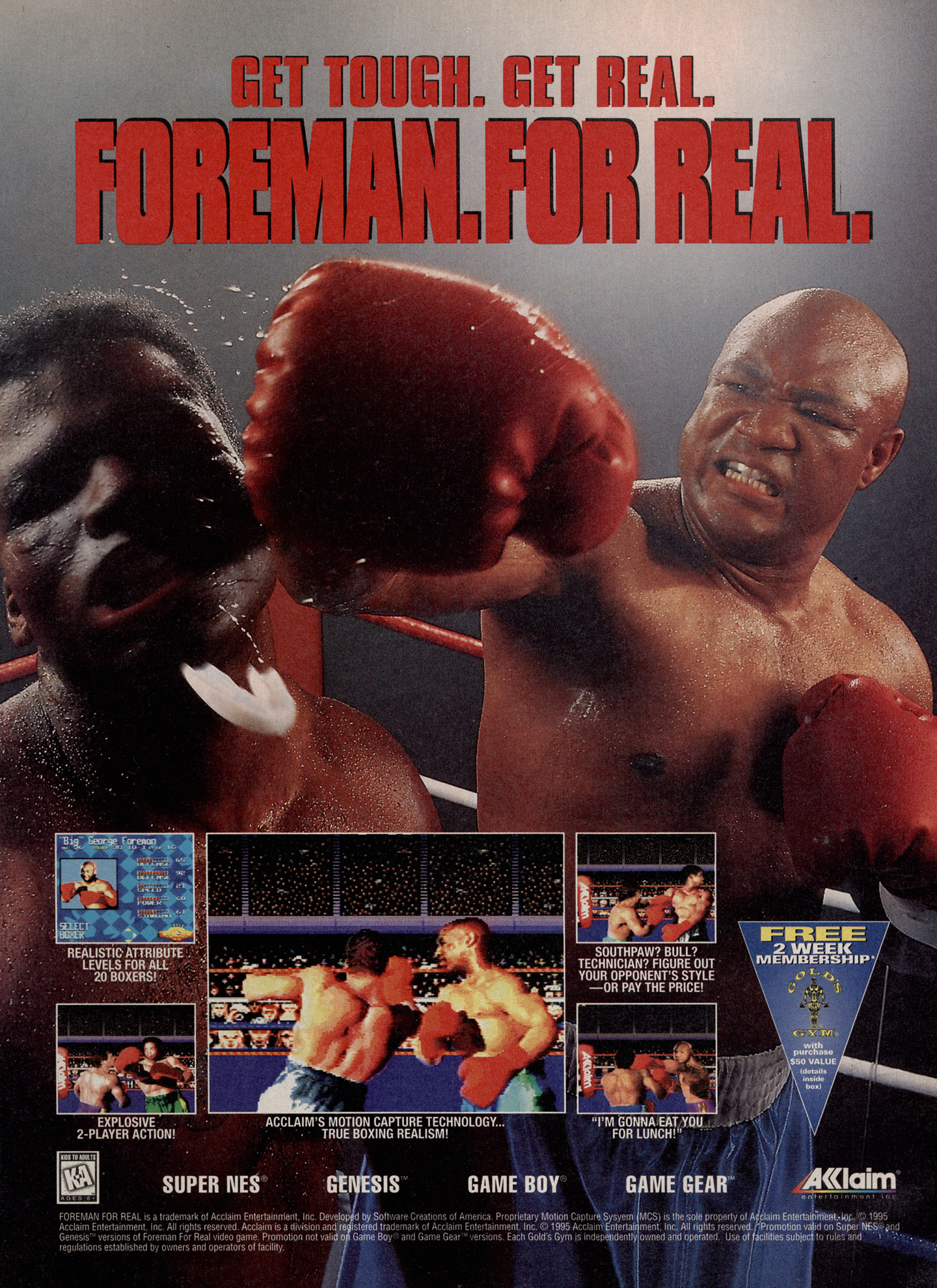 Foreman for Real (video game, boxing) reviews & ratings 