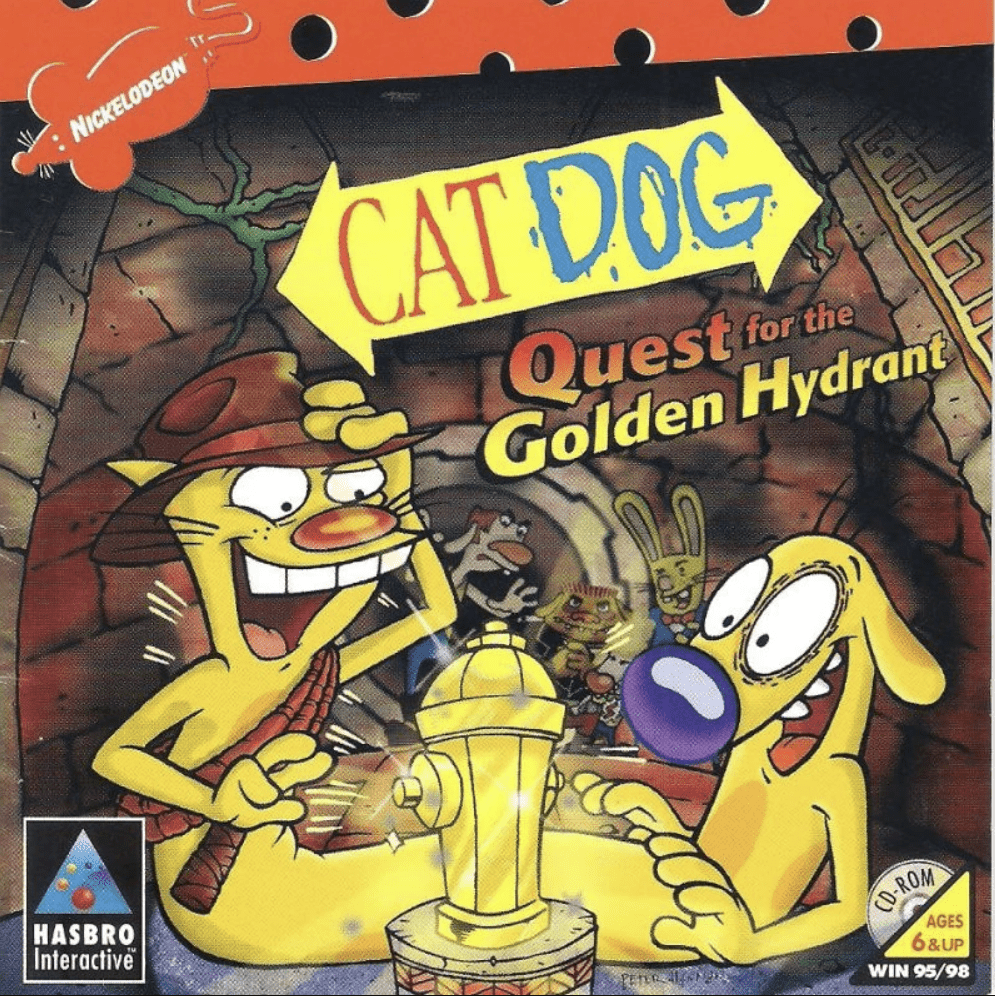 CatDog: Quest for the Golden Hydrant (video game, action, comedy, third ...