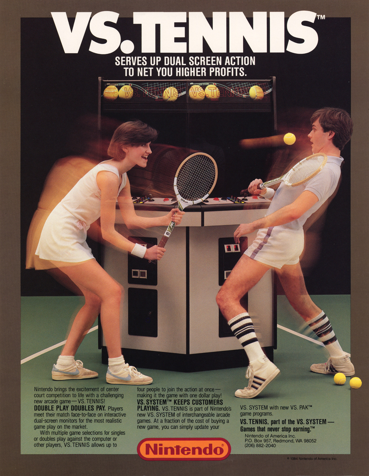 Tennis [テニス] (video game, Arcade, 1984) reviews & ratings