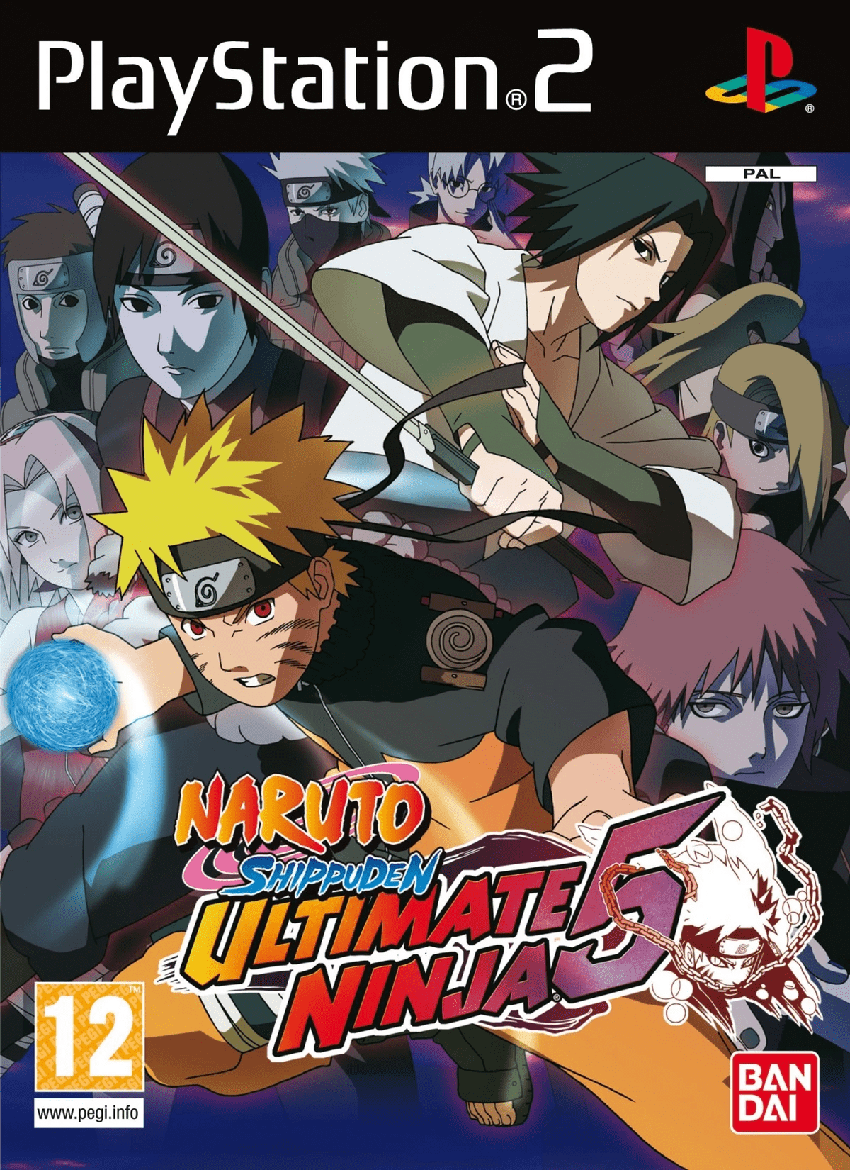 アニメ+ゲーム NARUTO NDS]NARUTO -ナルト- ナルトRPG2 千鳥VS螺旋丸