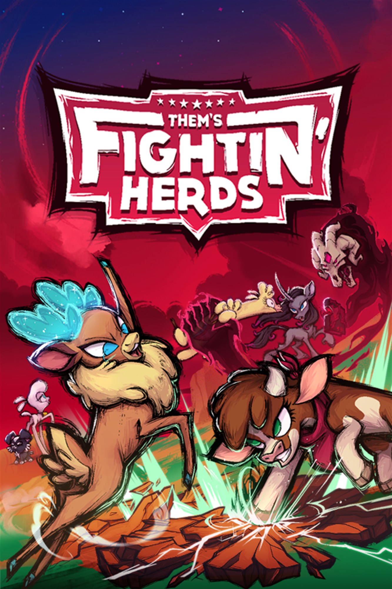 Them's Fightin' Herds (video game, fantasy, 2D fighting) reviews ...