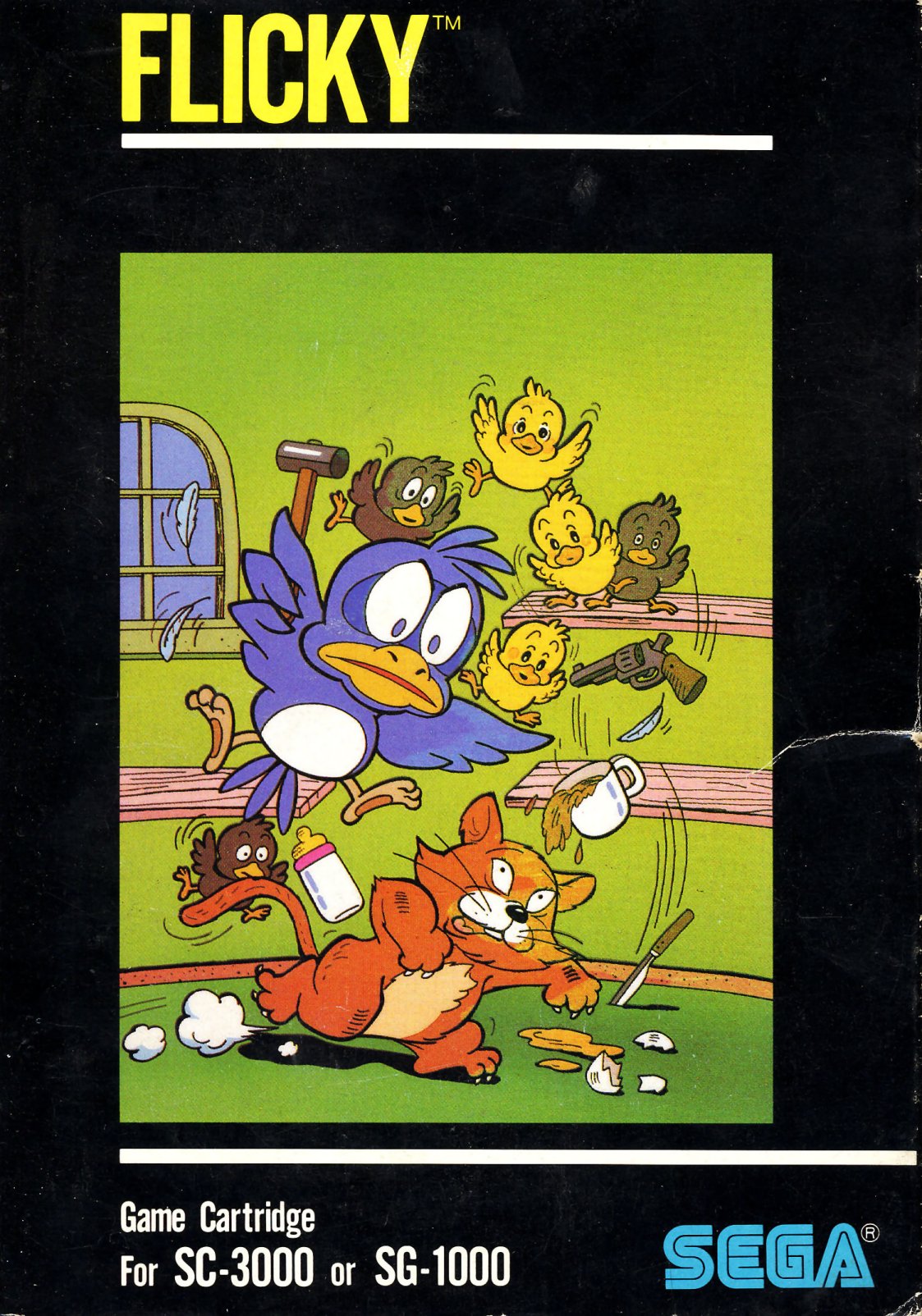 Flicky (video game, SG-1000, 1985) reviews & ratings - Glitchwave video ...