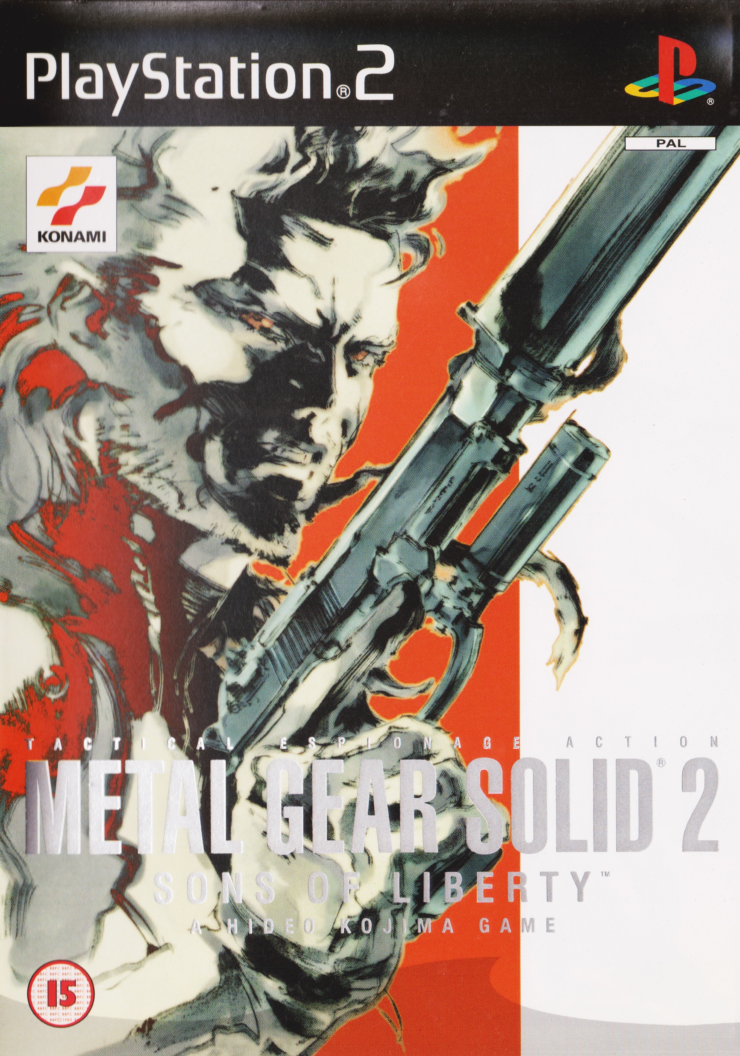 Metal Gear Solid 2: Sons of Liberty (video game, PS2, 2002