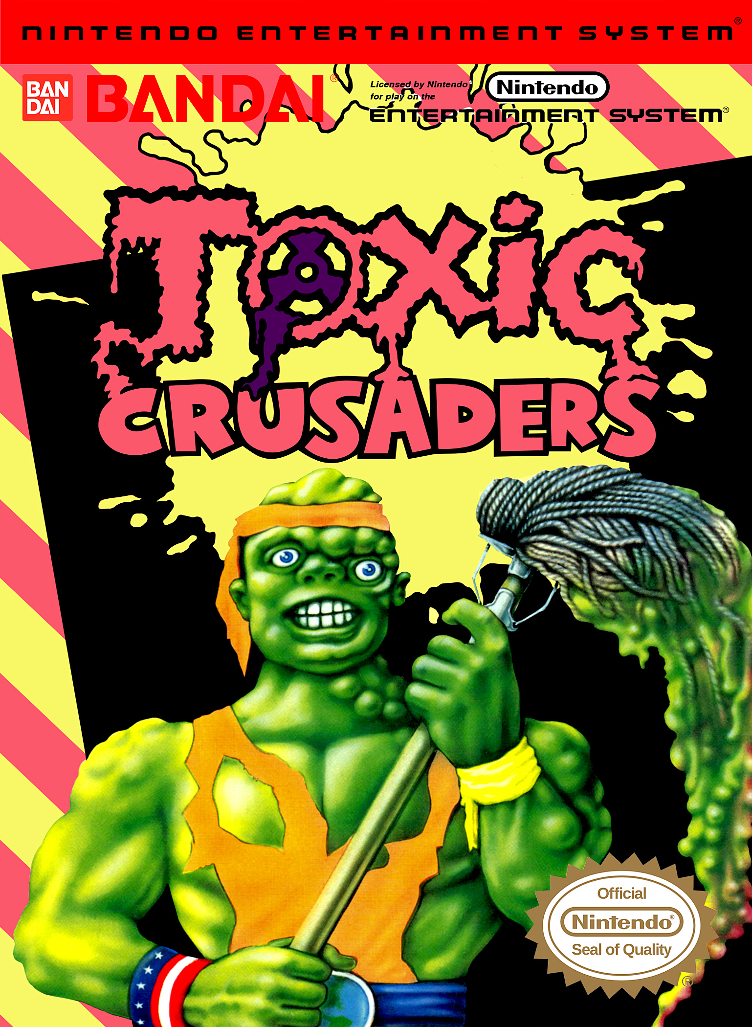 Toxic Crusaders (video game, NES, 1992) reviews & ratings - Glitchwave