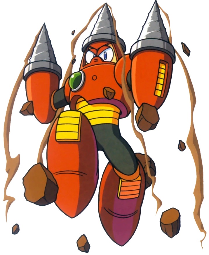 Drill Man (character) - Glitchwave video games database