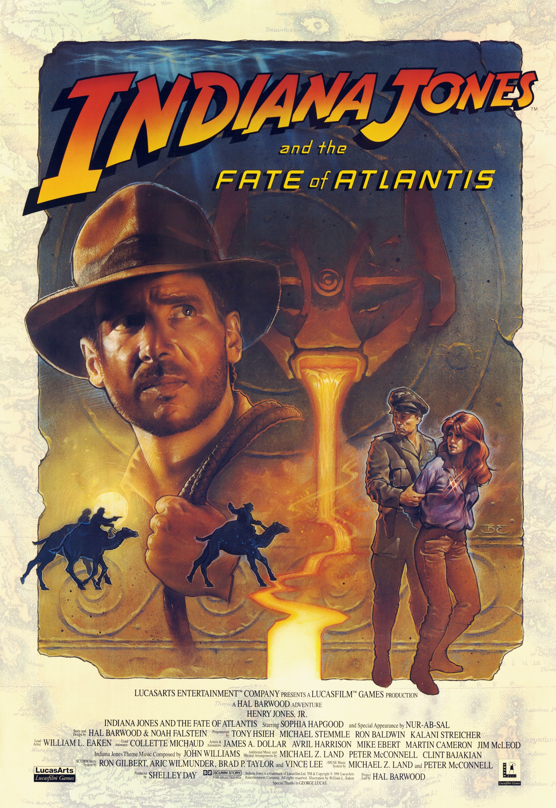 Indiana Jones and the Fate of Atlantis - Spectrum Computing