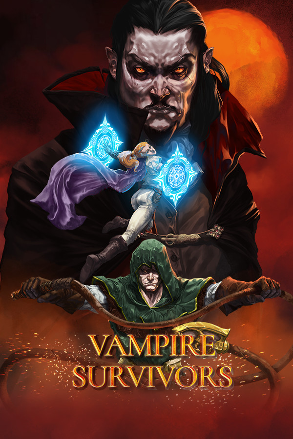 Vampire Survivors (video game, bullet heaven, gothic, undead, arcade ...