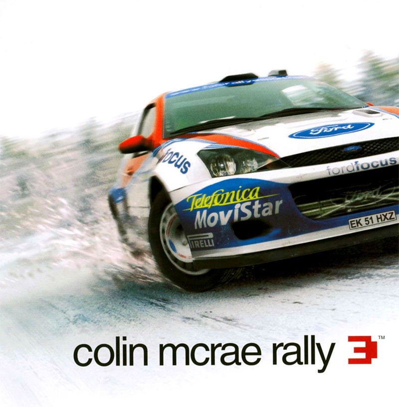 Colin McRae Rally 3 (video game, rallying, simcade racing, racing wheel ...