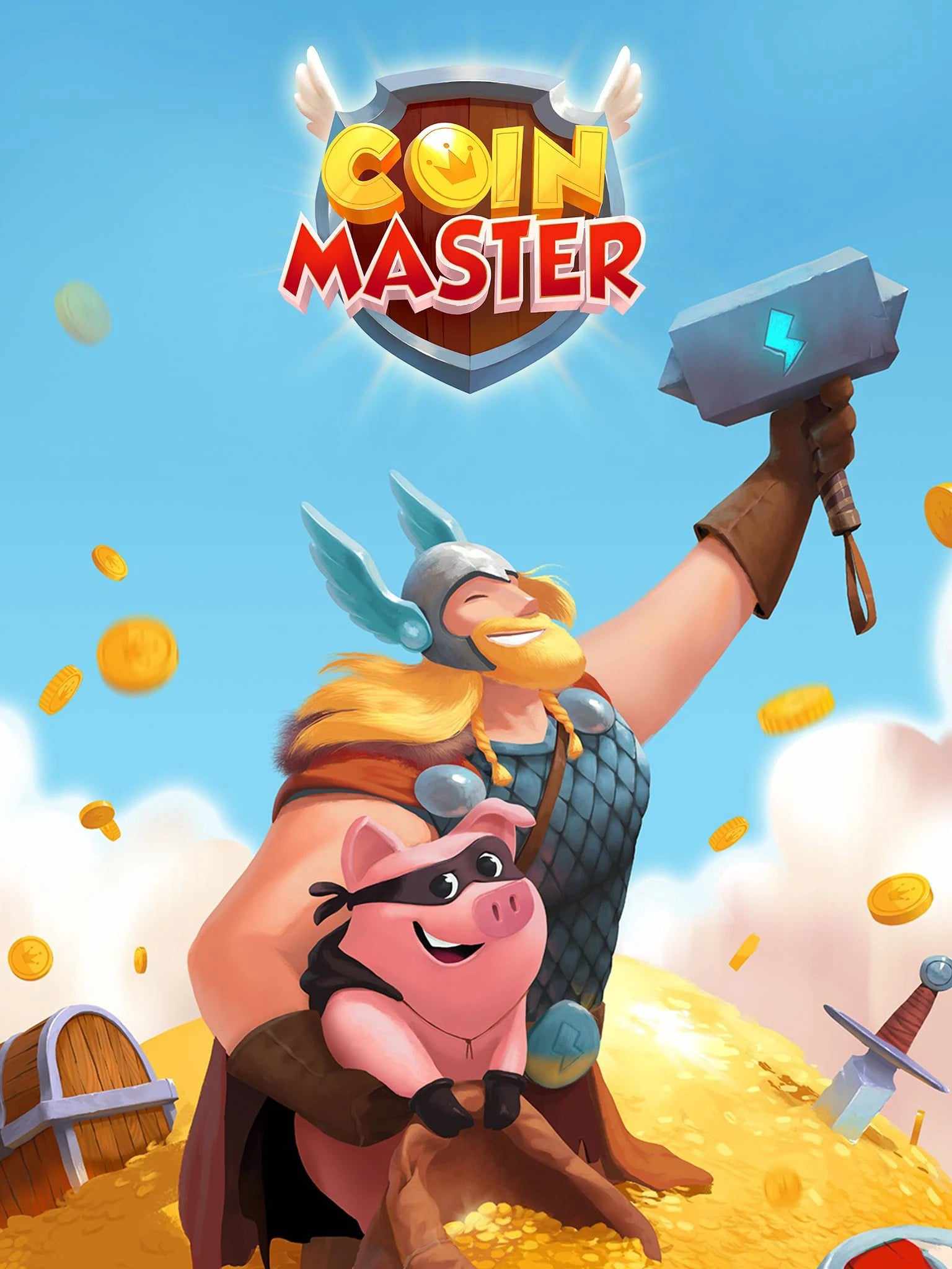 Coin Master (video game, fantasy, social network game, slot machine ...