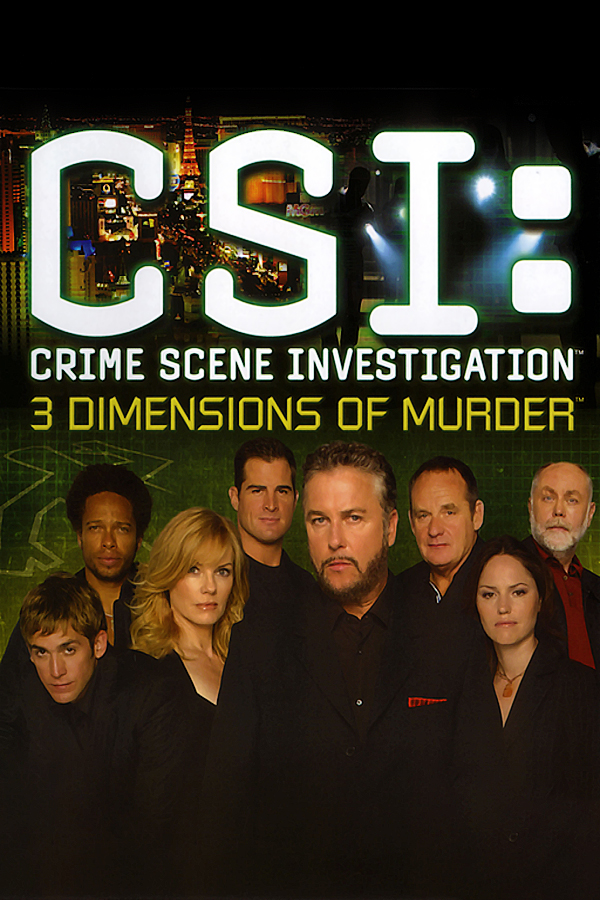 CSI: 3 Dimensions of Murder (video game, crime investigation, point-and ...