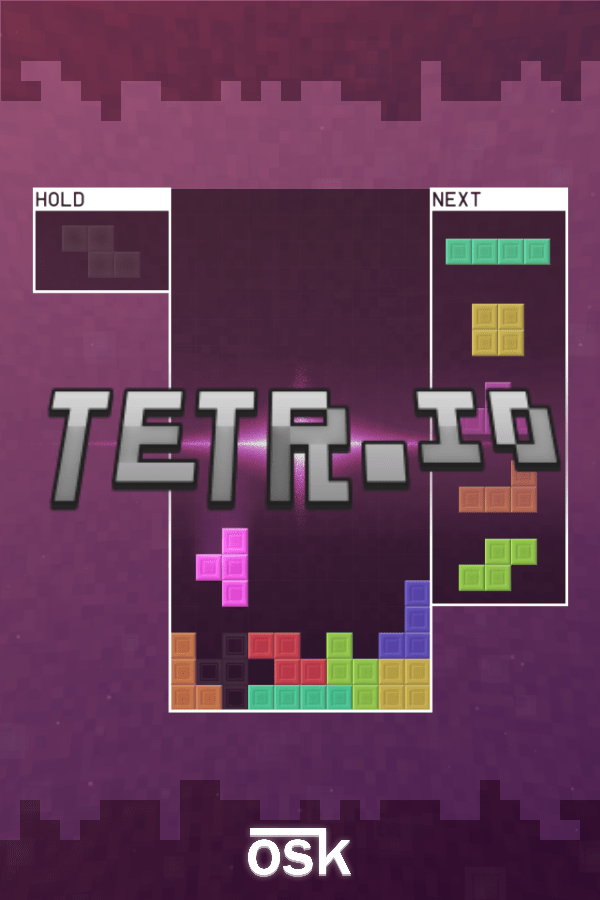 Tetr.io (video game, falling block puzzle, minimalist art, fangame ...
