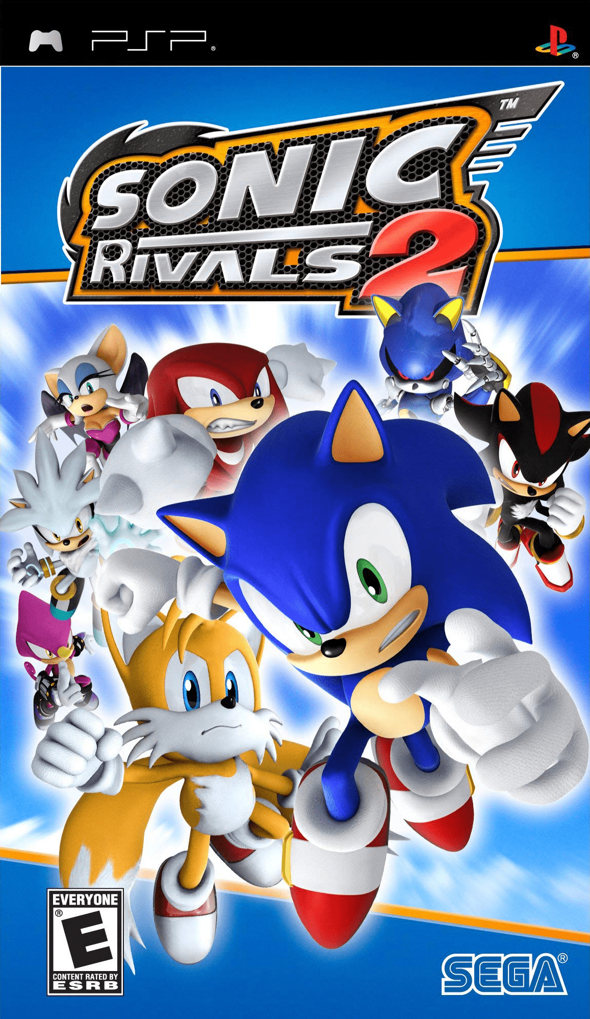 Sonic Rivals 2 (video game, PSP, 2007) reviews & ratings - Glitchwave ...