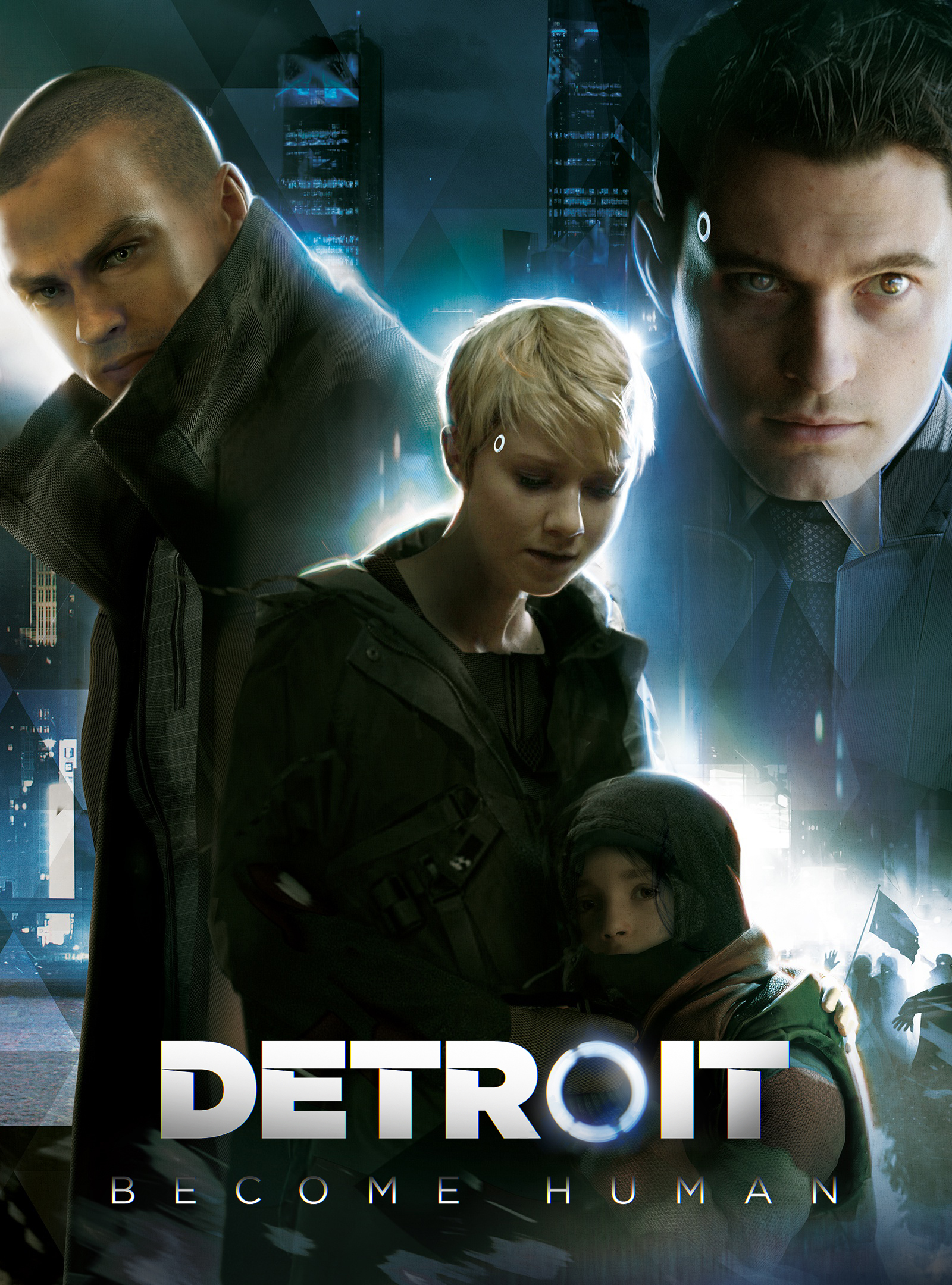 Detroit Human (video game, cyberpunk, robot, narrative adventure, graphic adventure