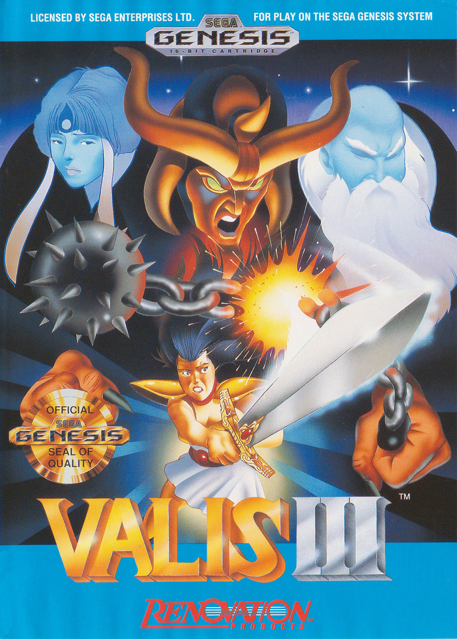Valis III [ヴァリスIII] (video game, Mega Drive/Genesis, 1991