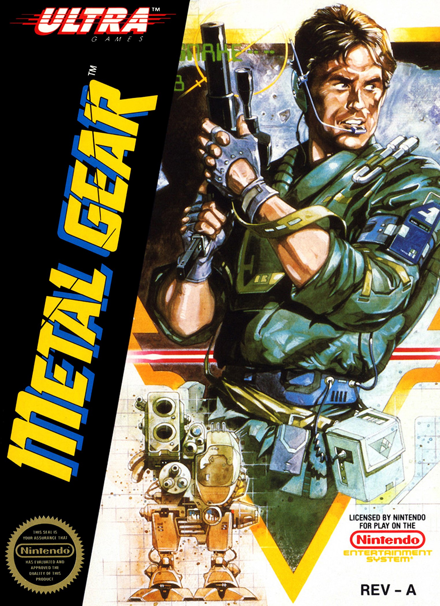 MSX カセット　メタルギア METAL GEAR Konami MSX2 Japan Game 1540 msx | eBay