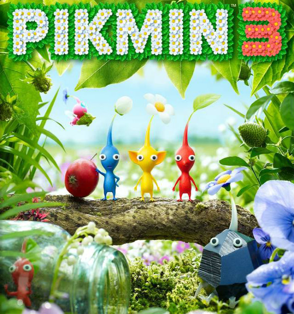 ピクミン3 Pikmin 3 (video game, real-time strategy, alien, third