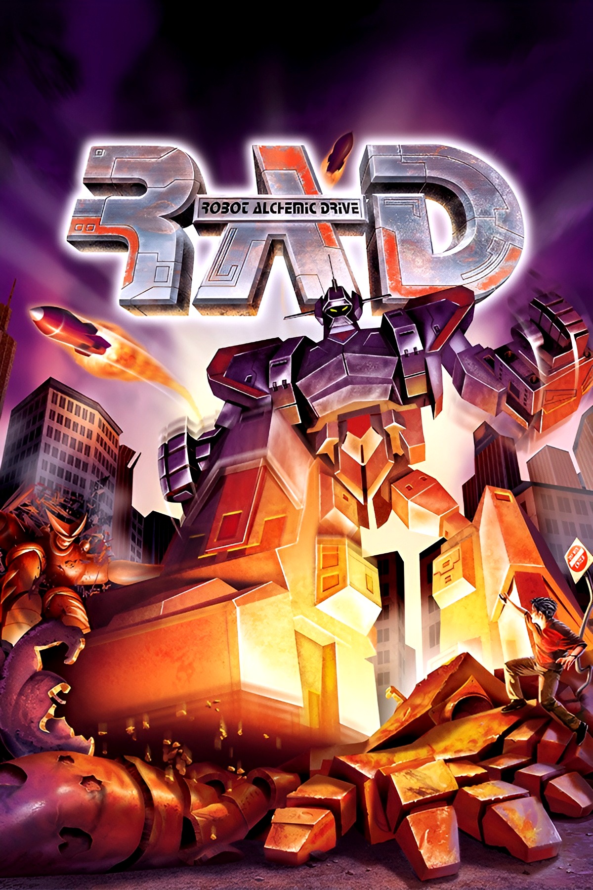 Robot Alchemic Drive (video game, science fiction, mecha, mecha
