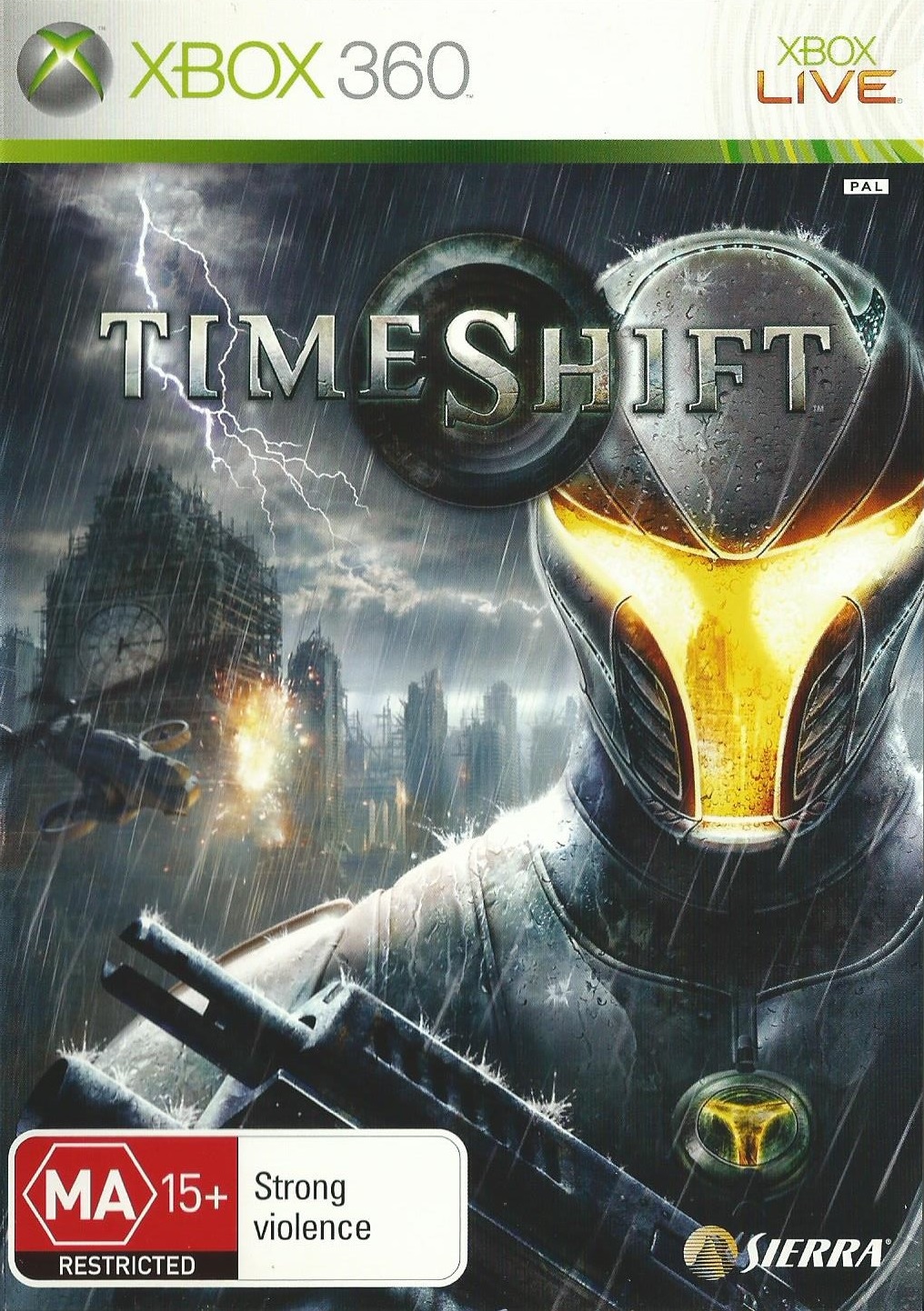 TimeShift (video game, Xbox 360, 2007) reviews & ratings - Glitchwave ...