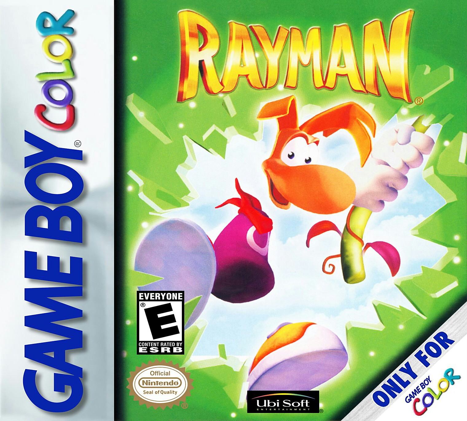 Rayman Gbc Video Game 2d Platformer Fantasy Reviews Ratings