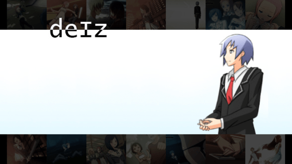 deIz (video game, visual novel, romance, comedy, multiple endings ...