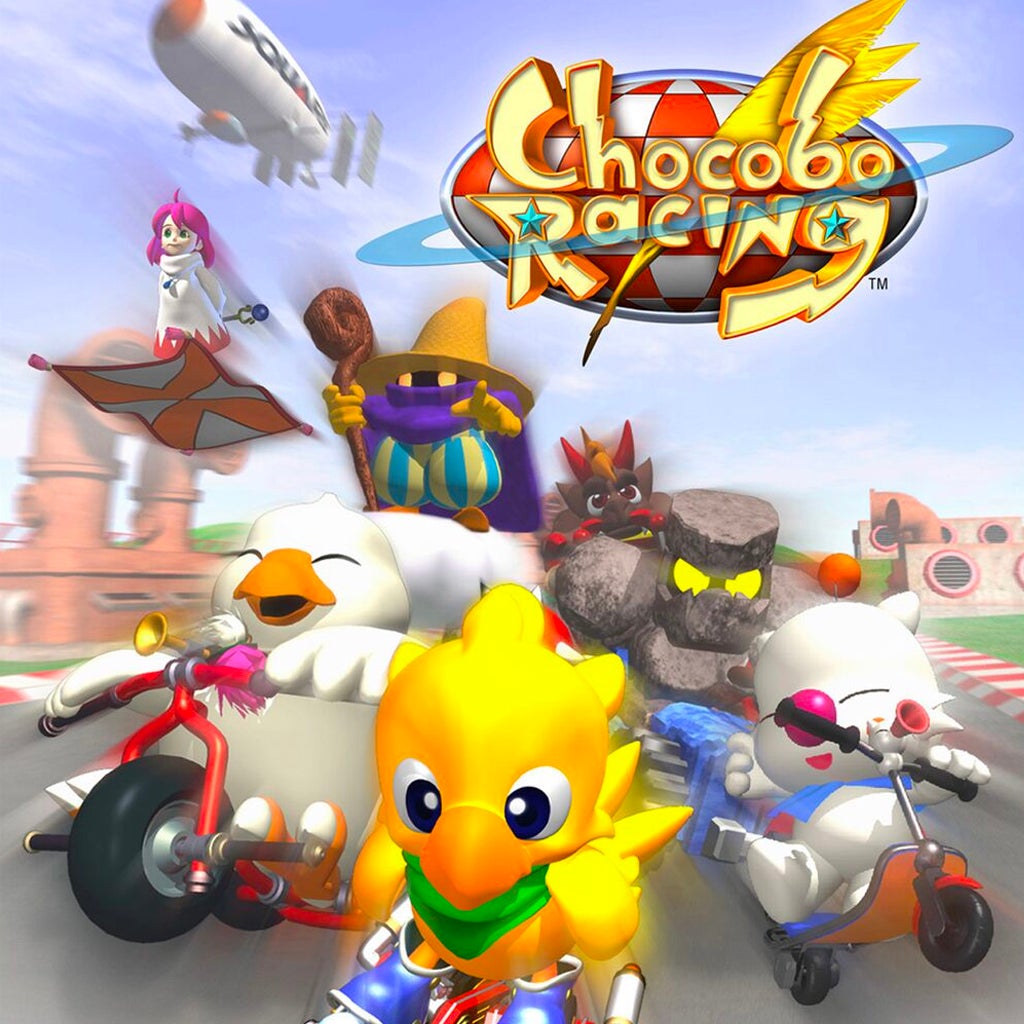 Chocobo Racing (video game, kart racing, fantasy, third-person, low ...
